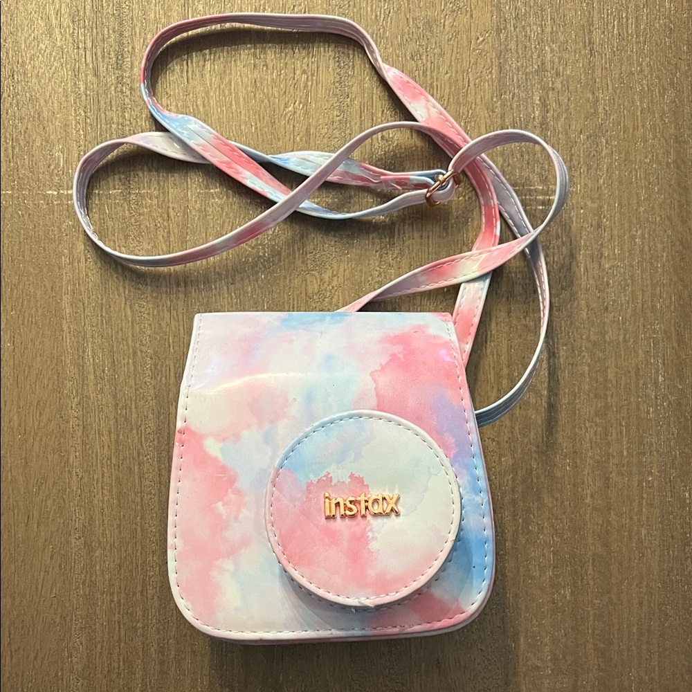 Instax Pastel Tie-Dye Camera Bag